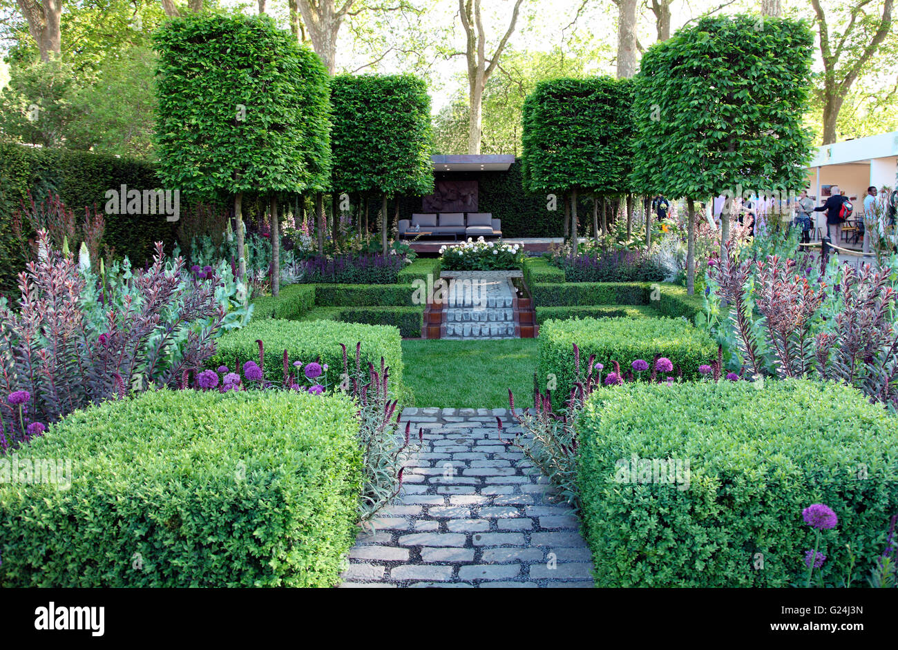 Die Husqvarna Garten von Charlie Albone, RHS Chelsea Flower Show 2016 Stockfoto