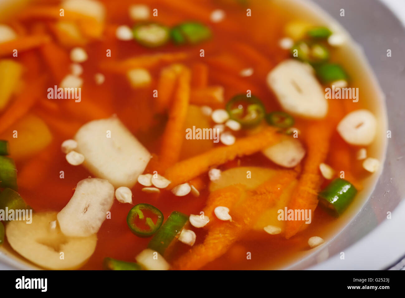 Vietnamesisch, DIP-Sauce für Frühlingsrollen, Nuoc Cham Stockfoto