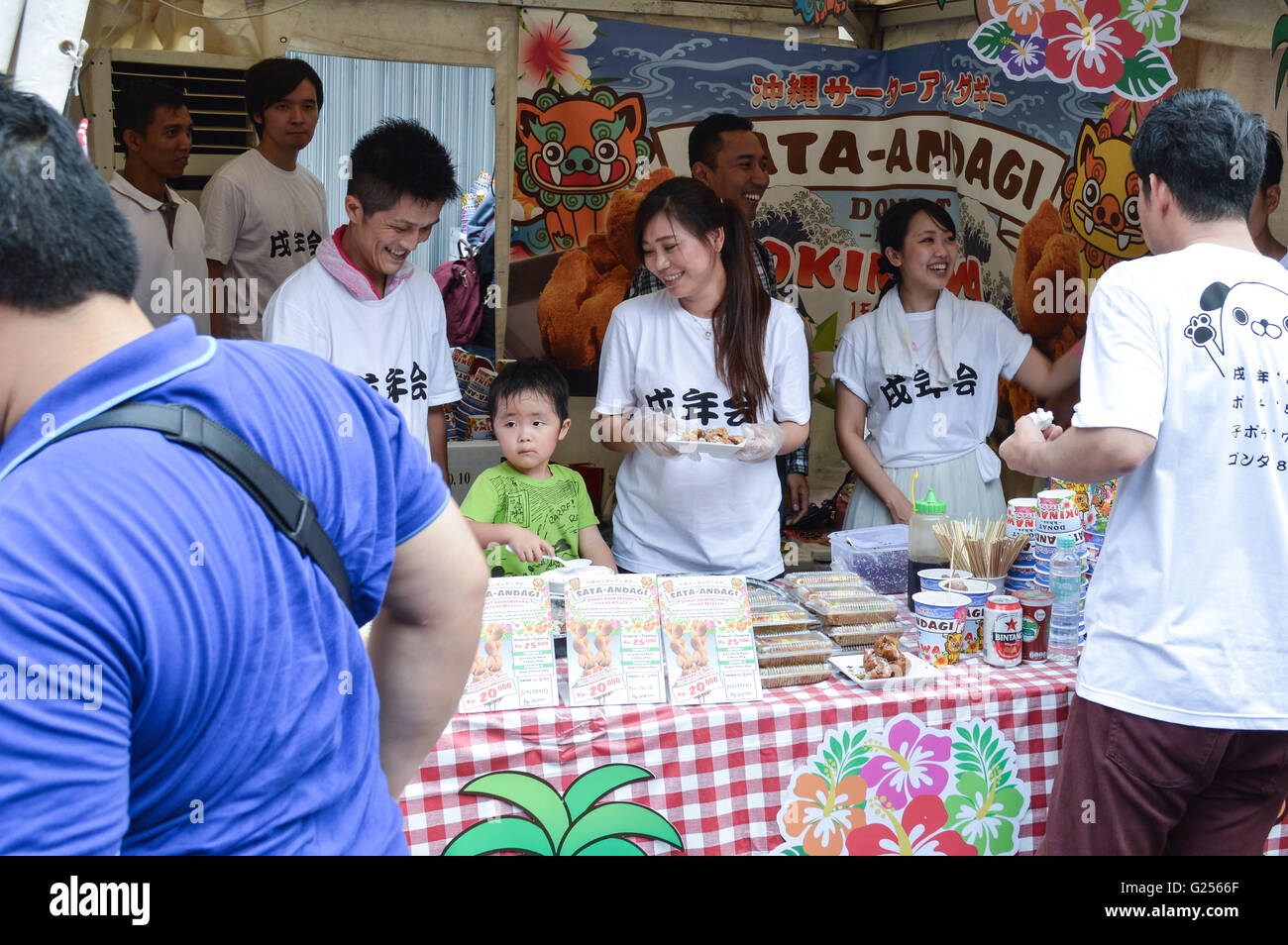 Little Tokyo Ennichisai Japan Festival. Blok M, Jakarta, Indonesien