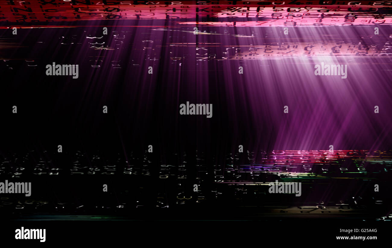 Streaming-Datenabstraktion 10882 Stockfoto