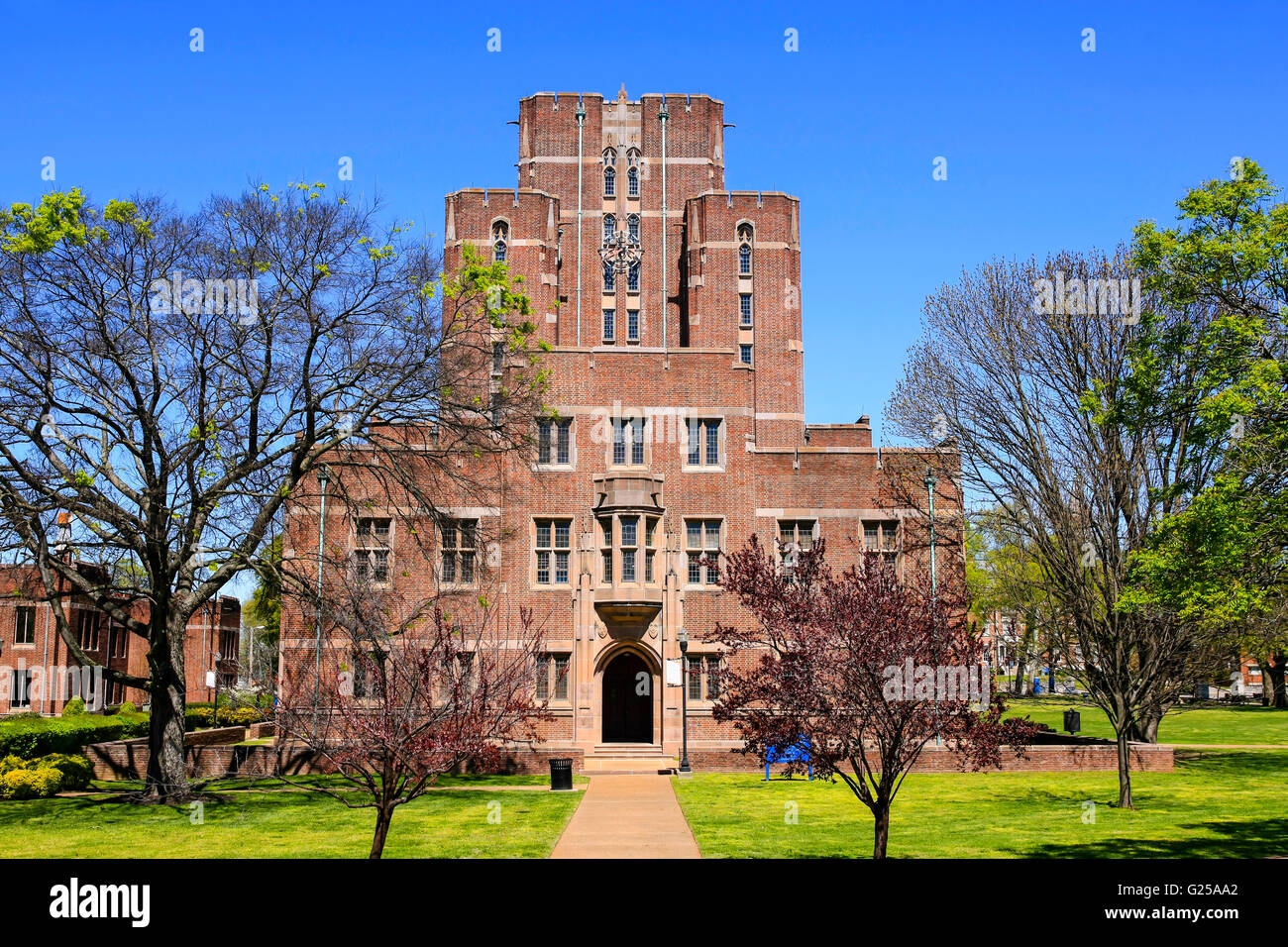 Cravath Halle Aufbau (Fisk Bibliothek) auf dem Campus Fisk University in Nashville TN Stockfoto