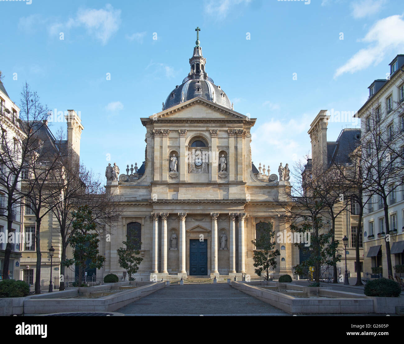 Kirche der Sorbonne Stockfoto