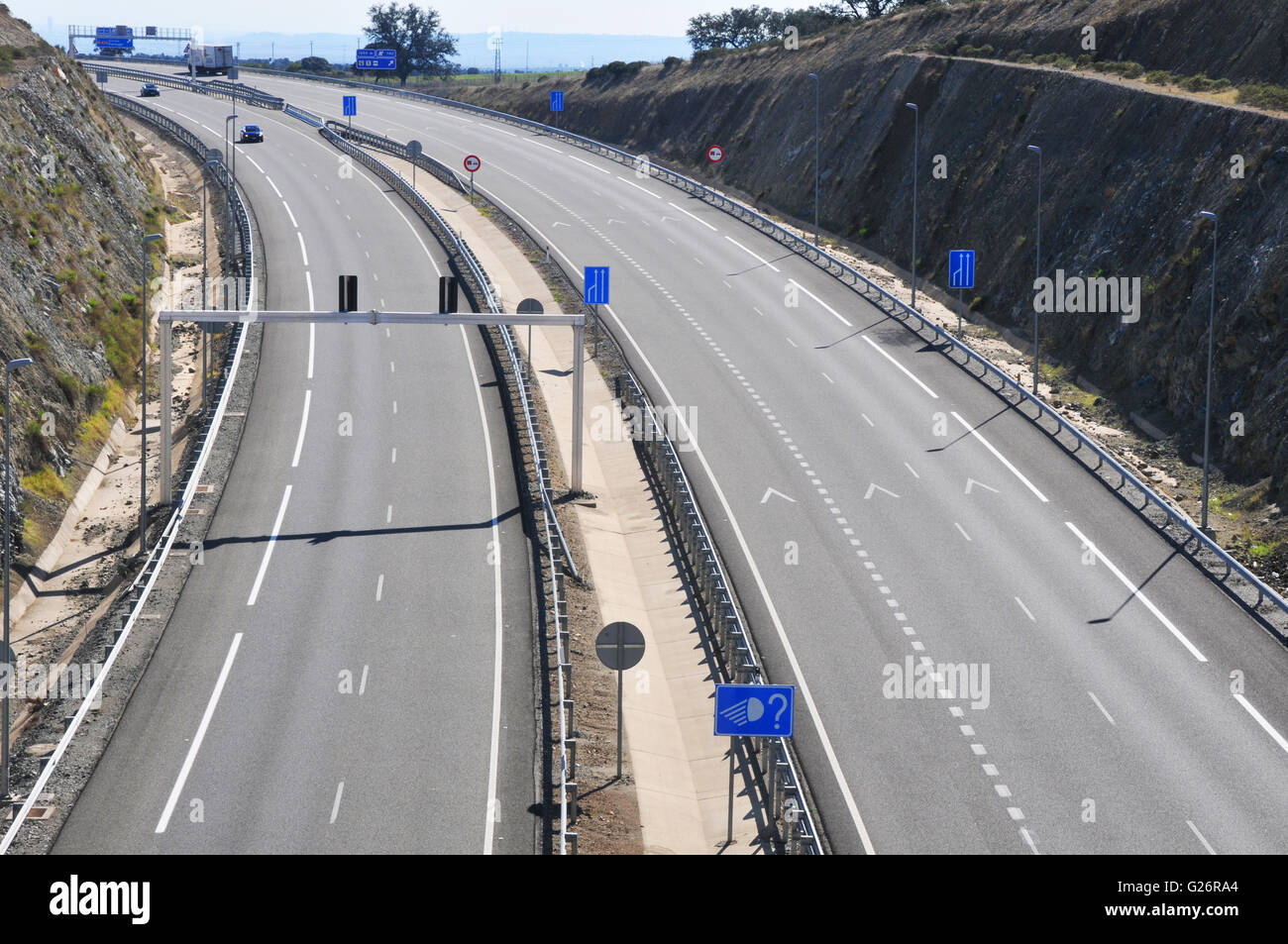 Autovia ruta de la plata Fotos und Bildmaterial in hoher Auflösung