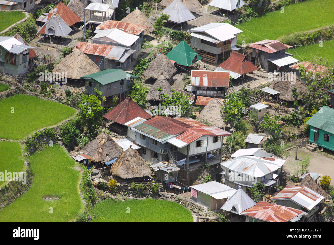 Batad, nördlichen Luzon, Philippinen Stockfoto