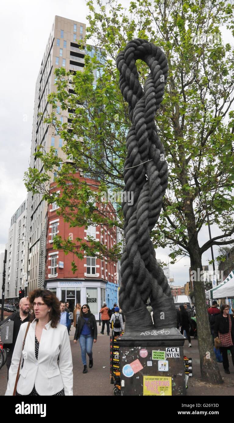 Leben im Londoner East End Stockfoto