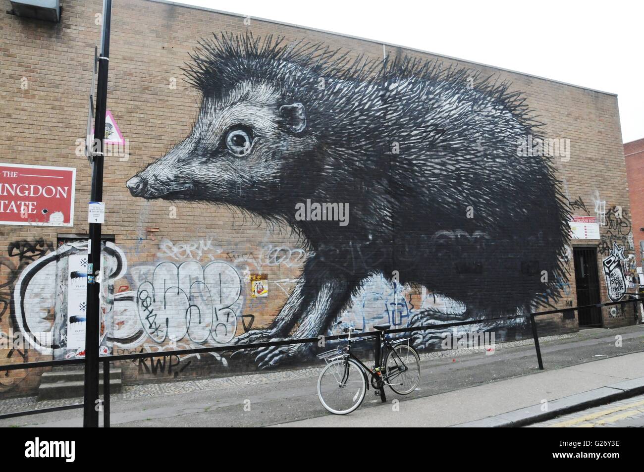 Londoner Eastend Stockfoto