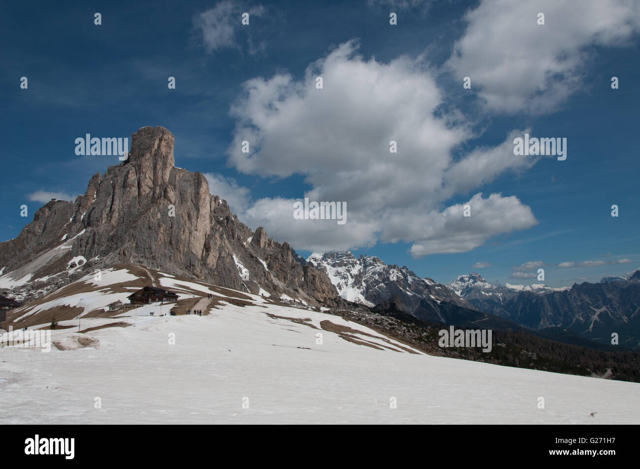 Passo Giau Stockfoto