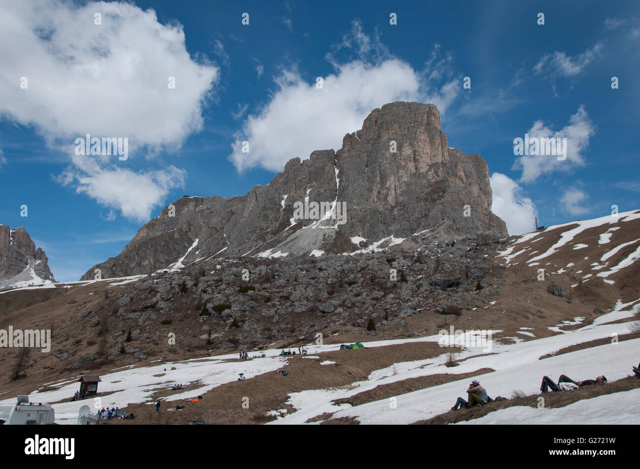 Passo Giau Stockfoto