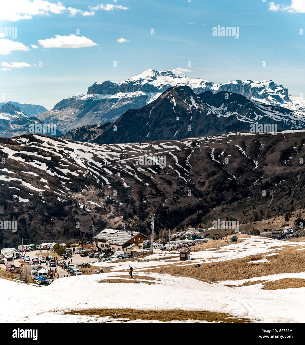 Passo Giau Stockfoto