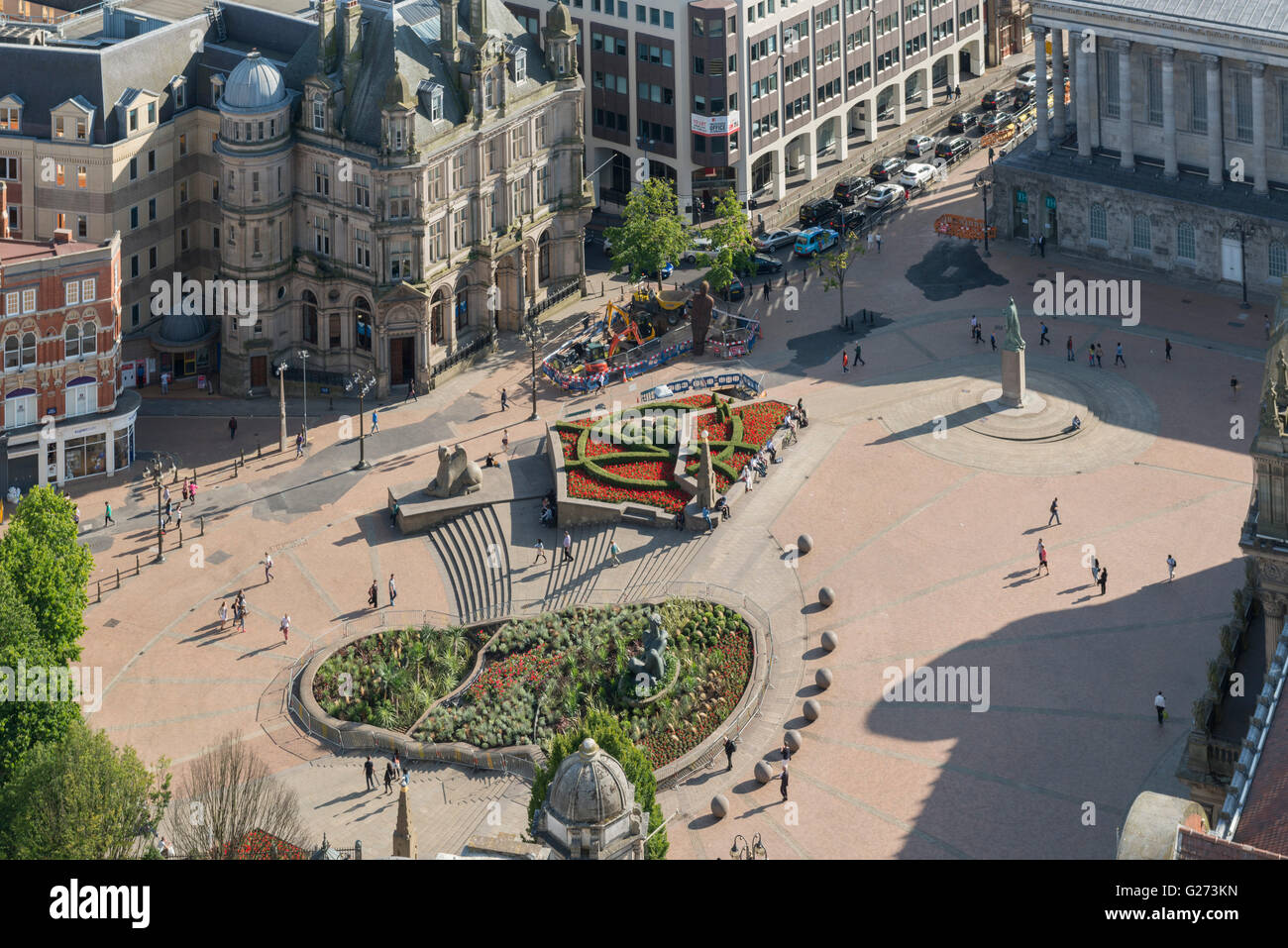 Victoria Square, Birmingham Stockfoto