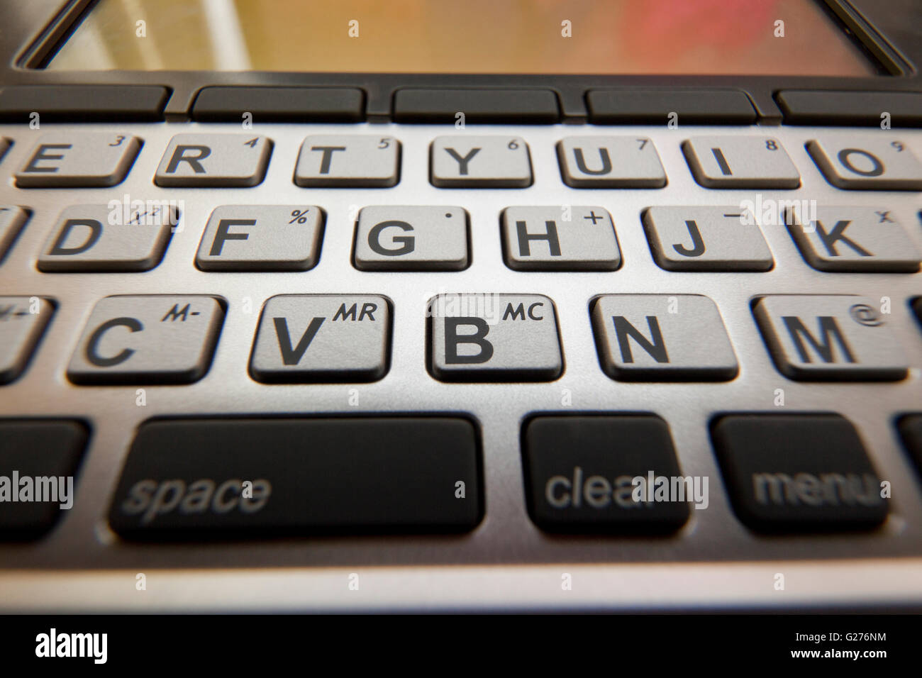 Elektronisches Wörterbuch Tastatur - USA Stockfoto