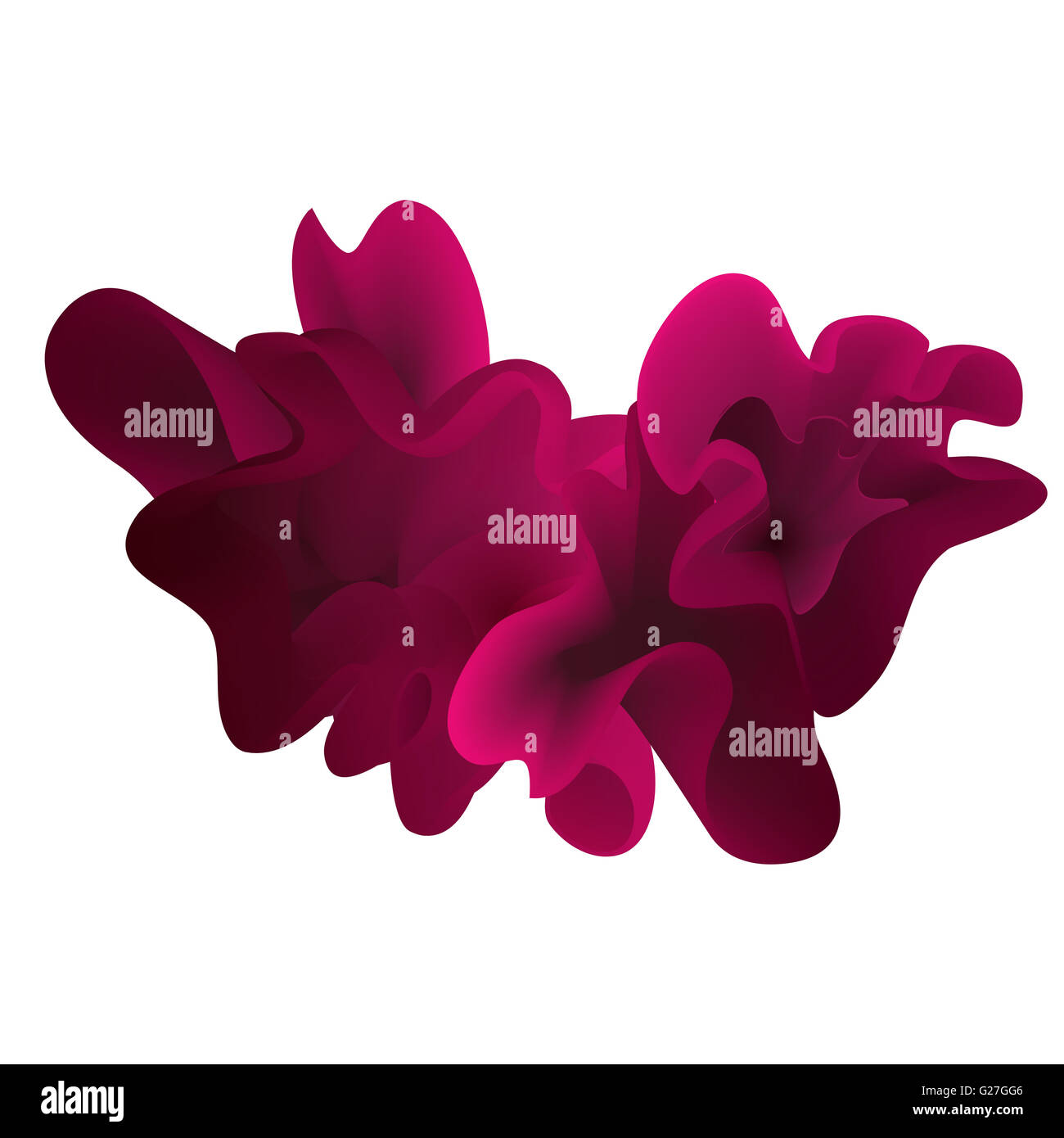 abstrakte Farbe Cloud. Flüssige Tinte Spritzen. Hintergrund für Banner, Karte, Plakat, Web-design Stockfoto