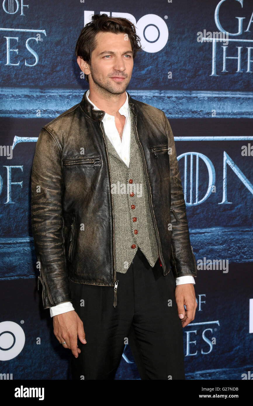 Spiel der Throne Staffel 6 Premiere Screening TCL Chinese Theater IMAX Featuring abgehaltenen: Michiel Huisman wo: Los Angeles, California, Vereinigte Staaten von Amerika bei: 11. April 2016 Stockfoto