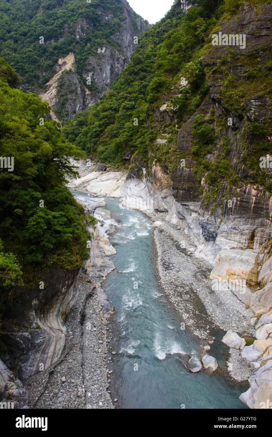 Bach und Fluss Stockfoto