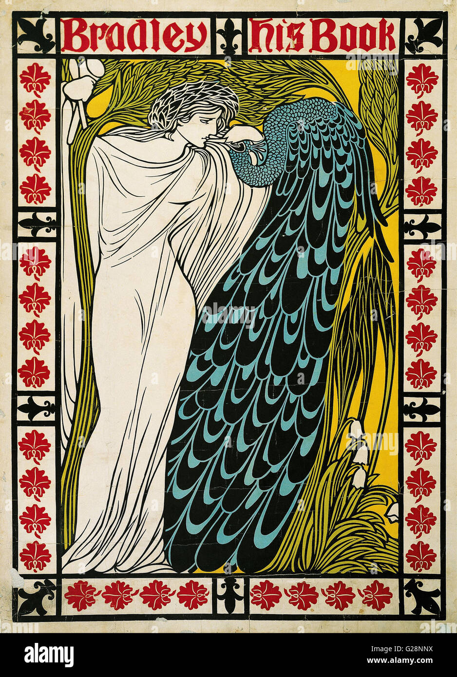 William Henry Bradley - Bradley seine Buch - MNAC - Barcelona Stockfoto