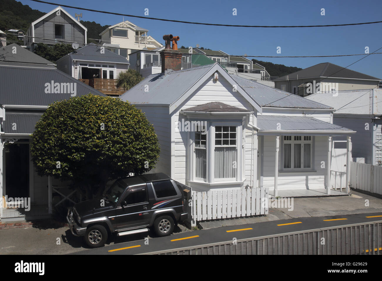 Holzhaus Neuseeland Haus Stockfotos Und Bilder Kaufen Alamy