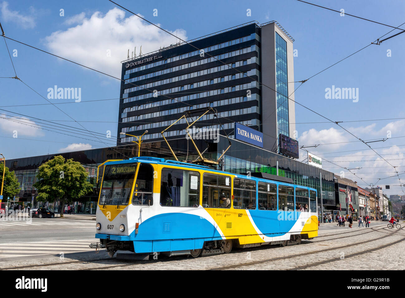 Double Tree Hilton Hotel, Kosice, Slowakei, Europa Stockfoto