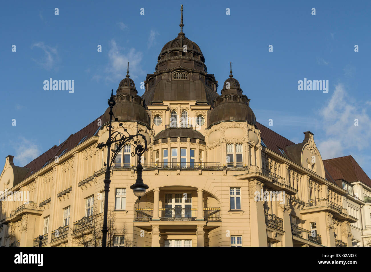 Kurfürstendamm, Luxus-Gebäude, City West, Berlin Stockfoto