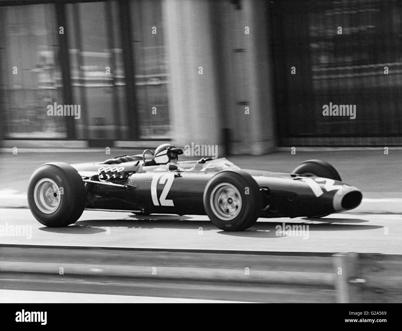BRM P261 V8 Jackie Stewart Gewinner 1966 Grand Prix von Monaco Stockfoto