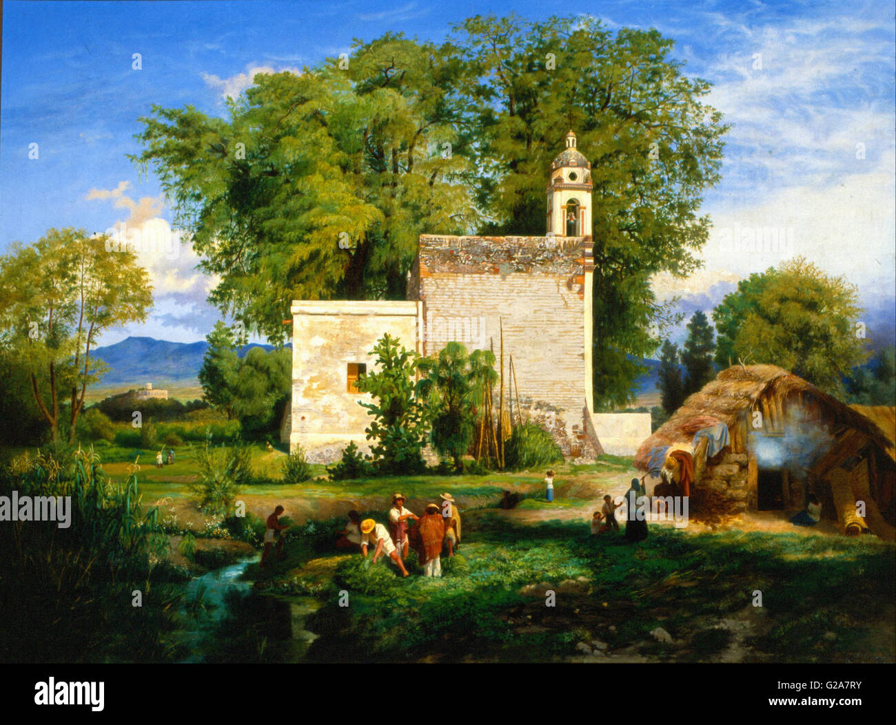 Luis Coto Landschaft von San Cristóbal Romita Museo Nacional de