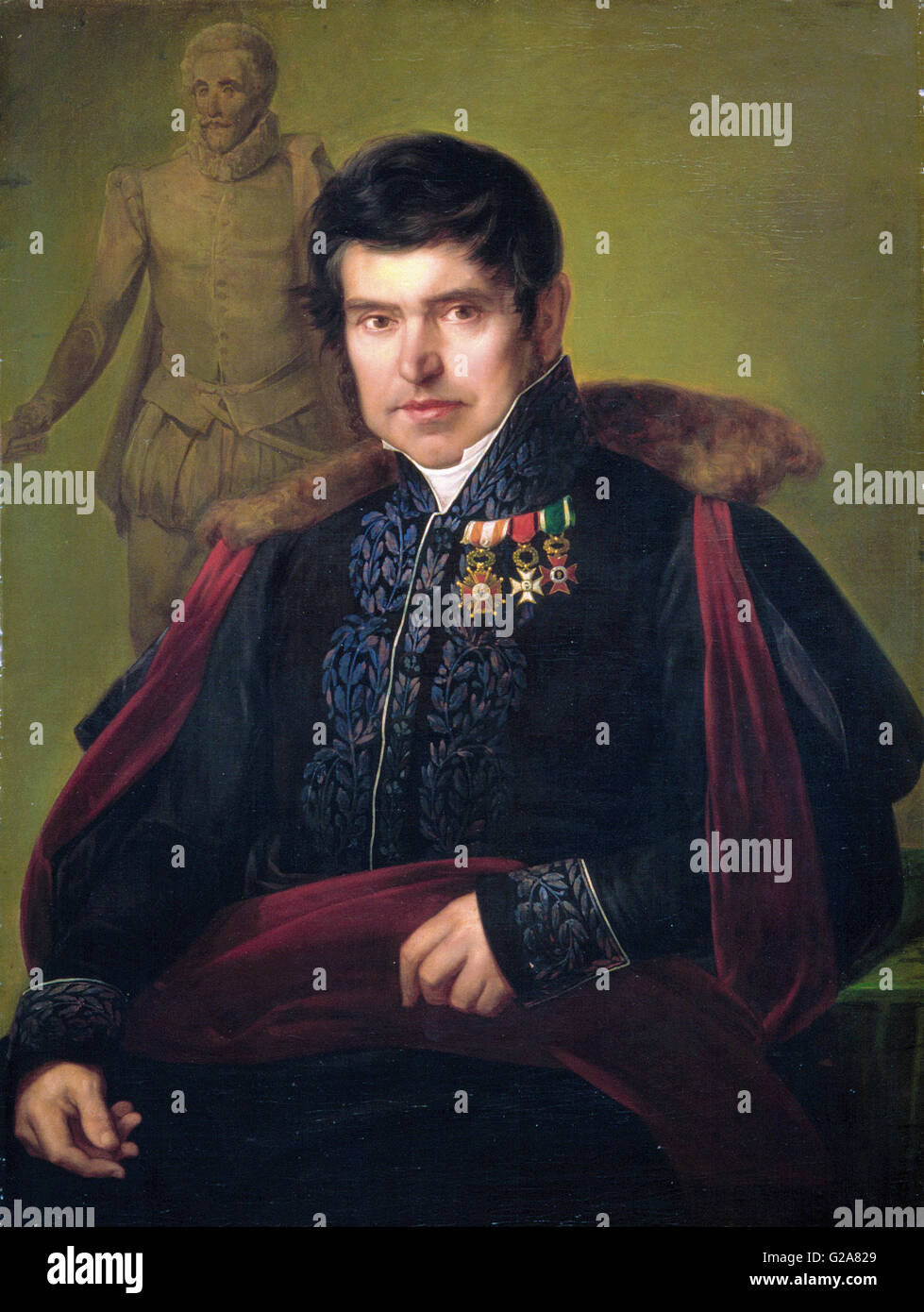 Ribera y Fernández de Velasco, Juan Antonio - Antonio Solà - Museo Lázaro Galdiano Stockfoto