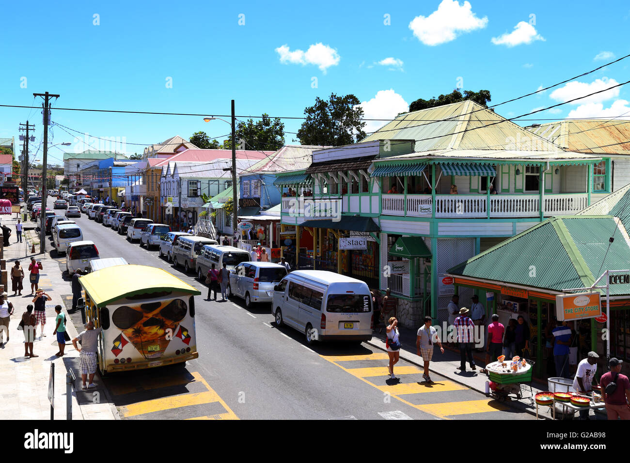St John's, Antigua Stockfoto