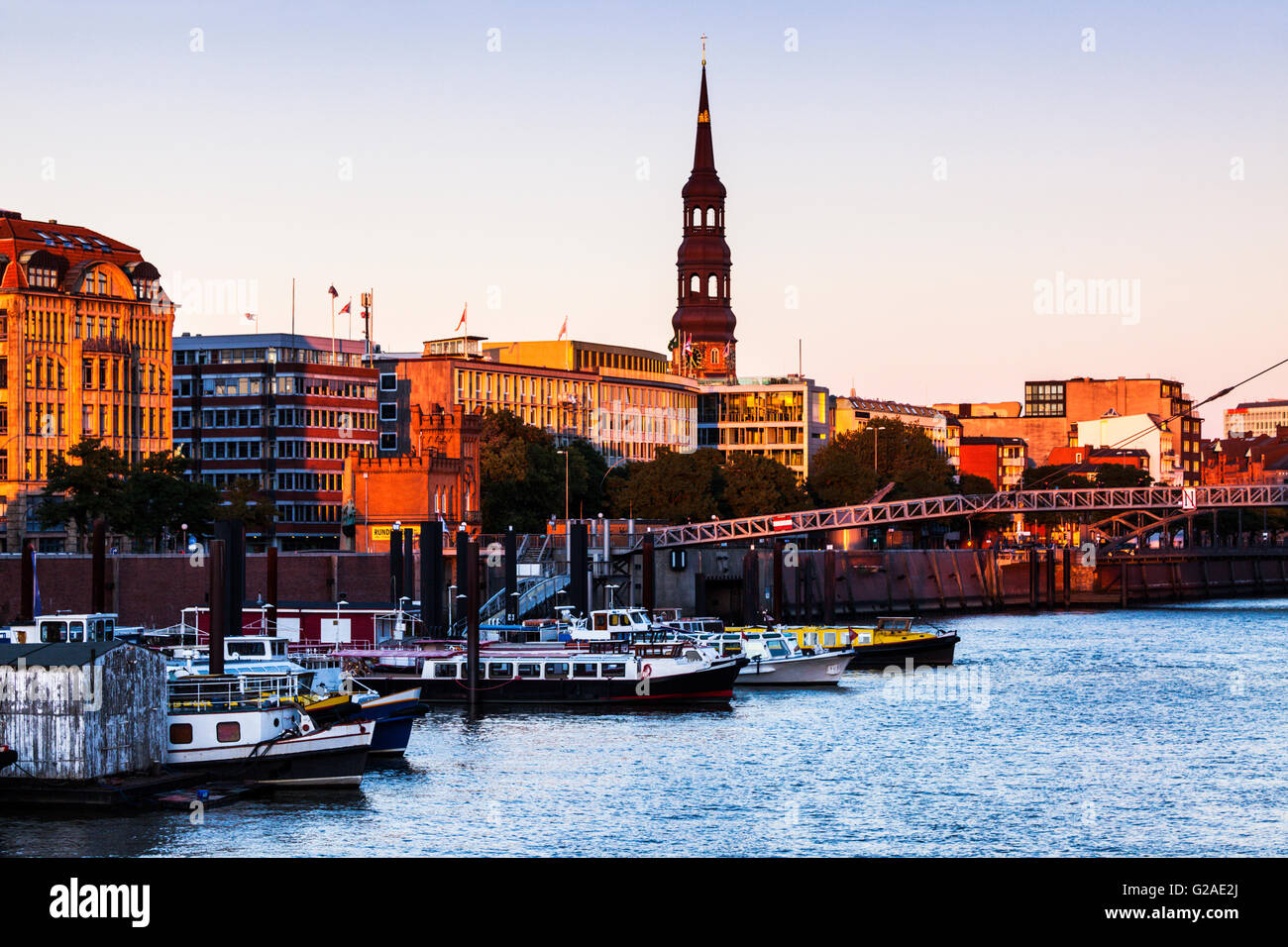 Architektur Hamburg Hamburg, Deutschland Stockfoto