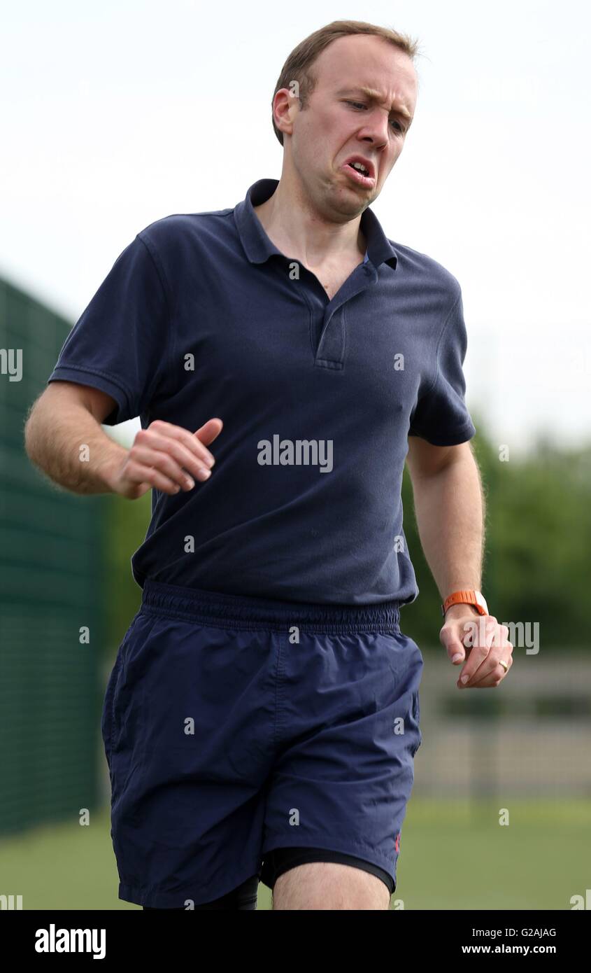 It comes after ministers were forced to delay a planned transfer of gp. Matt Hancock Running : Cabinet Office Minister Matthew Hancock In Der Ausbildung Der British Racing School In Newmarket Fur Die Newmarket Stadt Platte Die Er Teilnehmen Werden In Der Stadt 350 Jahrestag Und Heben Geld Fur