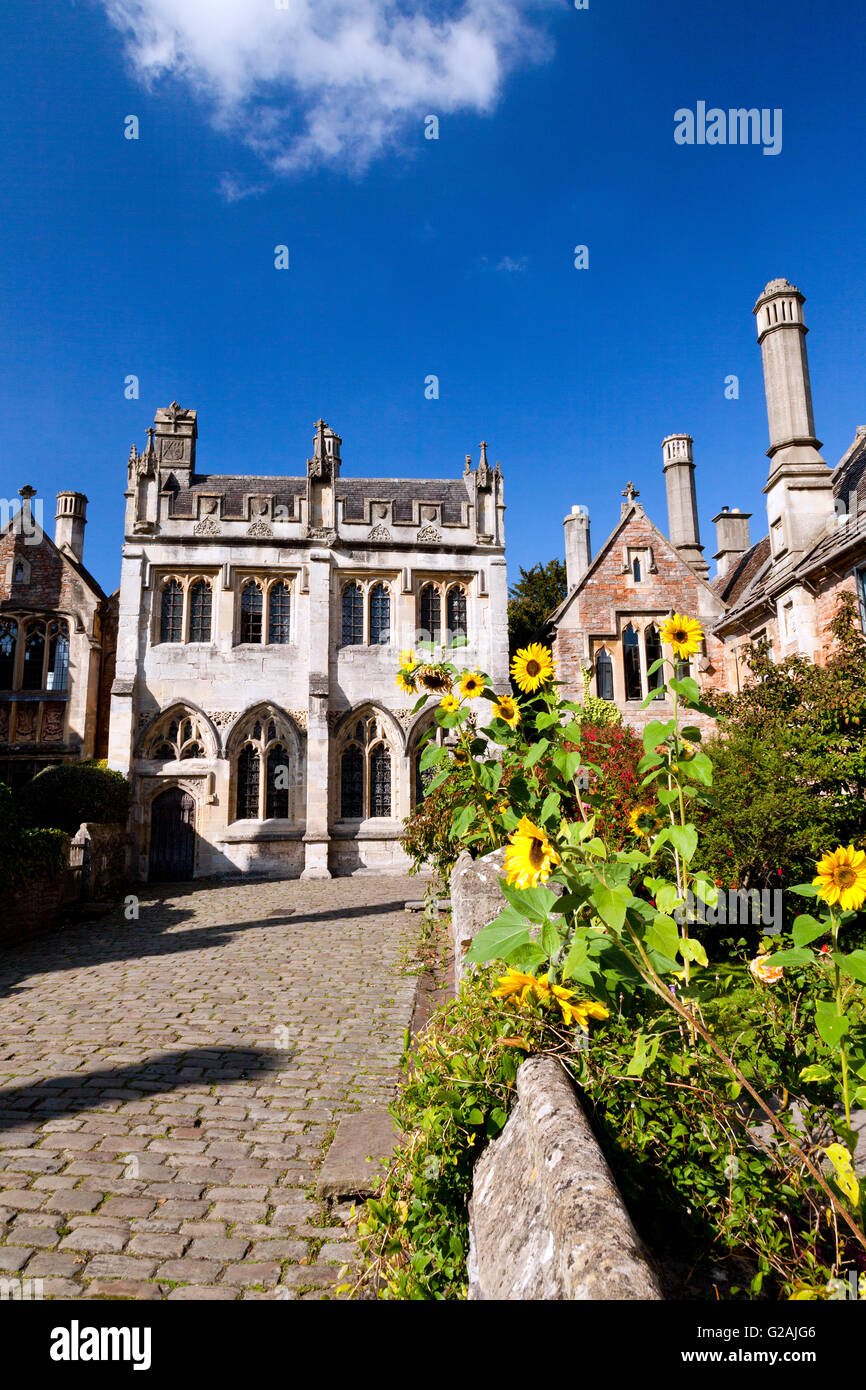 Pfarrer in der Nähe - der ältesten bewohnten Straße in Europa - in Wells, Somerset, England, UK Stockfoto