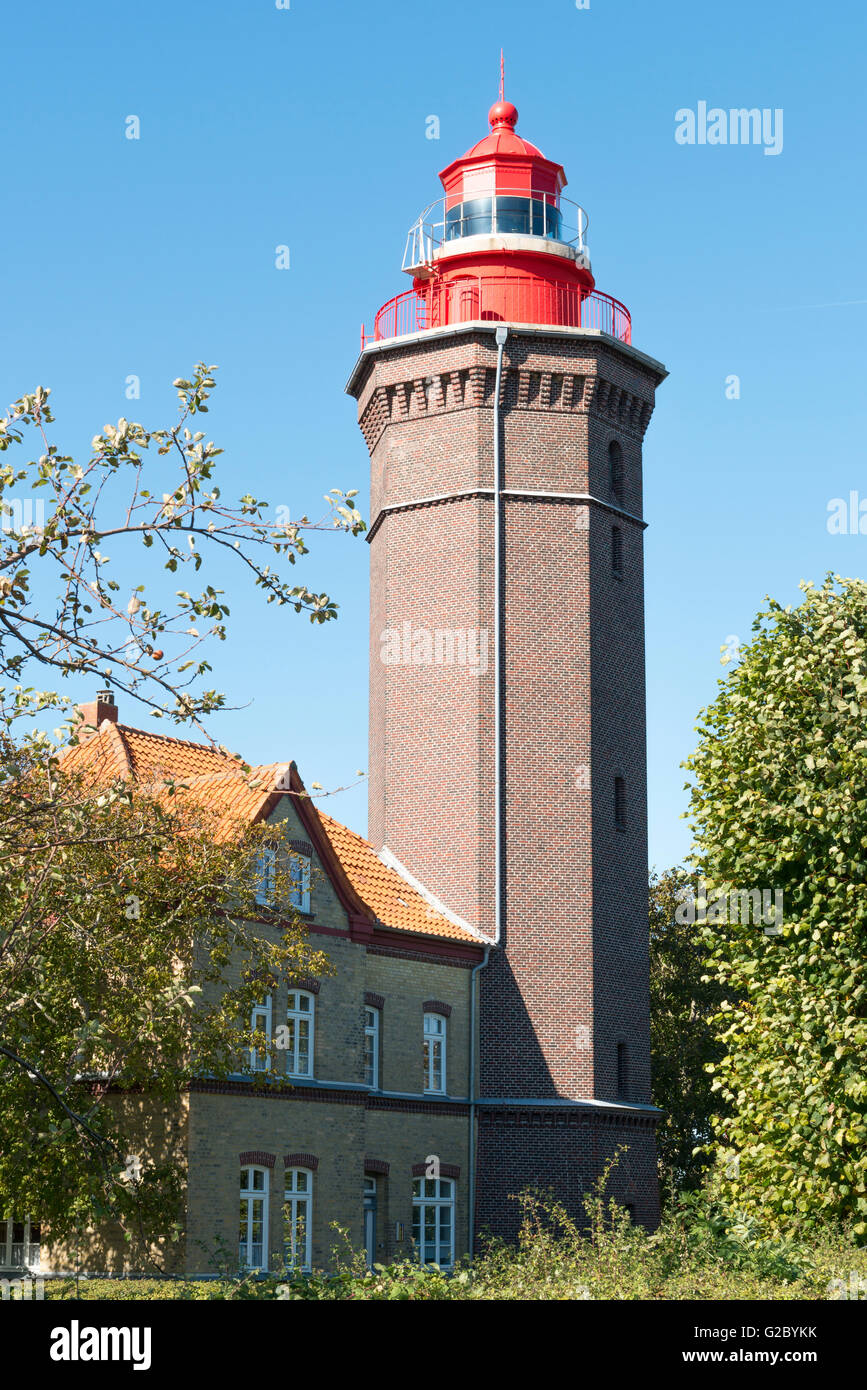 Dahmeshoeved Leuchtturm, Leuchtturm Dahm, Dahme, Schleswig-Holstein, Deutschland Stockfoto