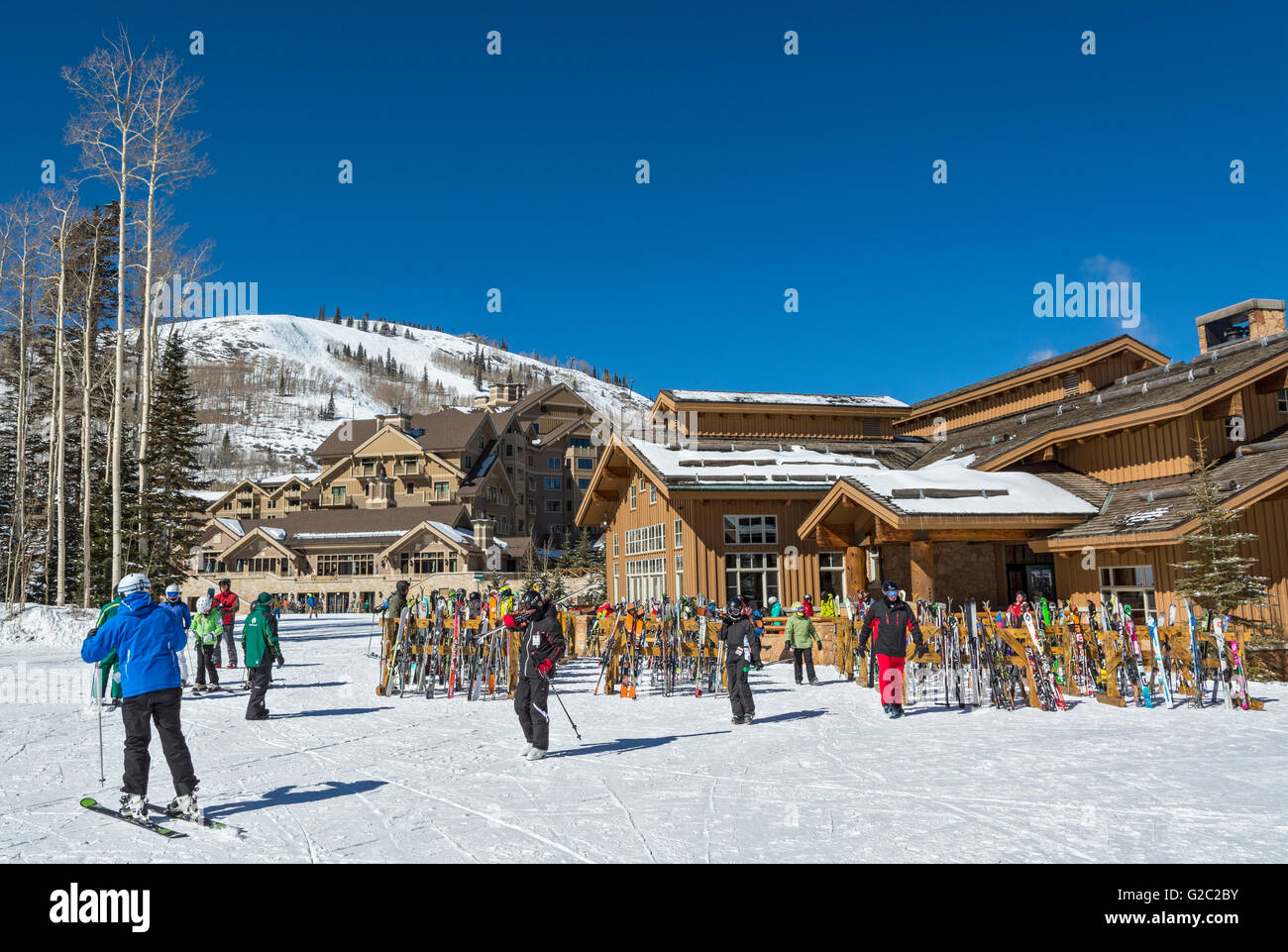 Utah, Park City, Deer Valley Resort, Empire Canyon Lodge, Montage Hotel