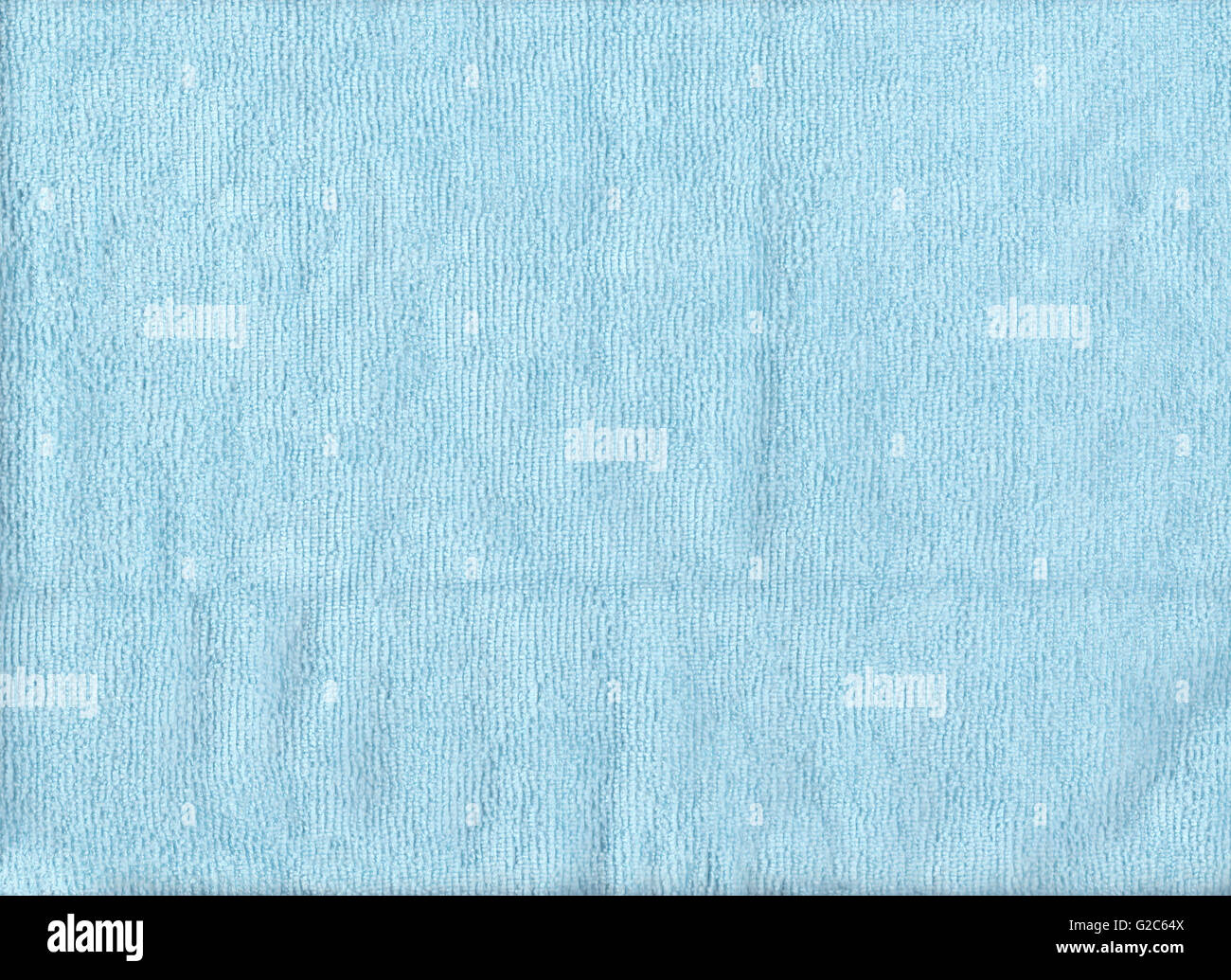 Textur des blauen Mikrofaser-Tuch für Design-Hintergrund. Stockfoto