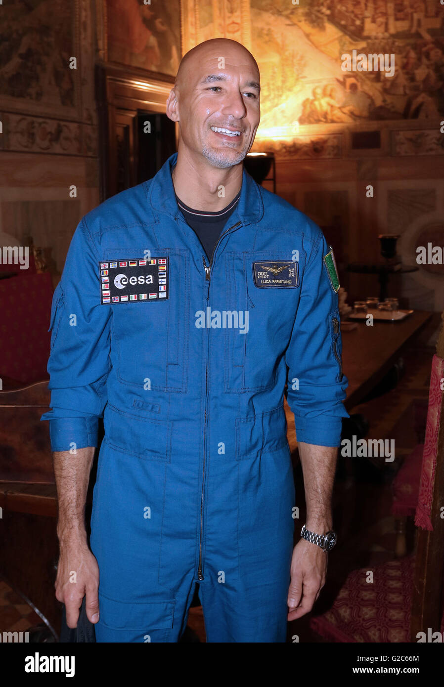 LUCA PARMITANO, Astronaut European Space Agency (ESA) Stockfoto