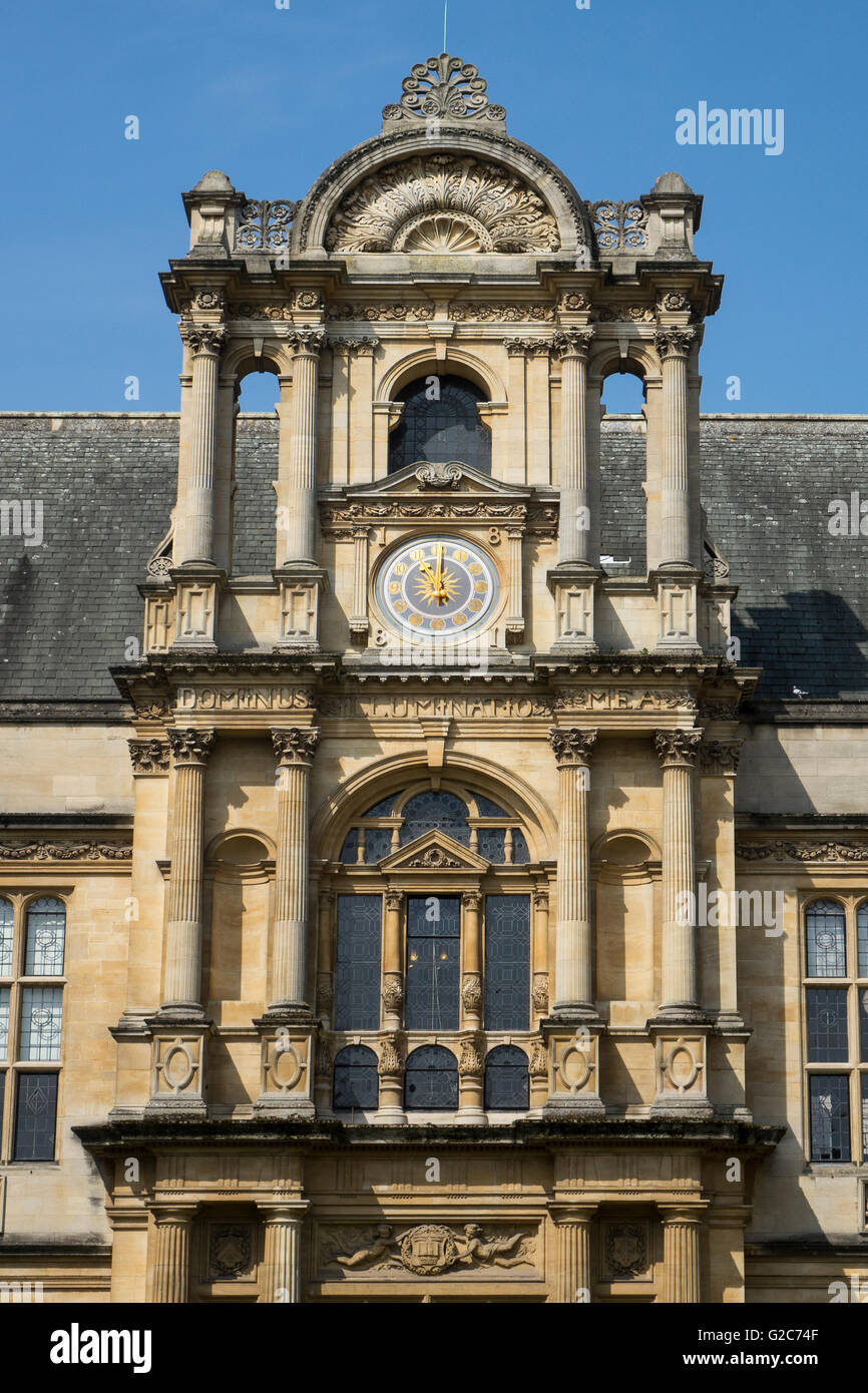 England, Oxford Universität Prüfung Schulen bauen Stockfoto