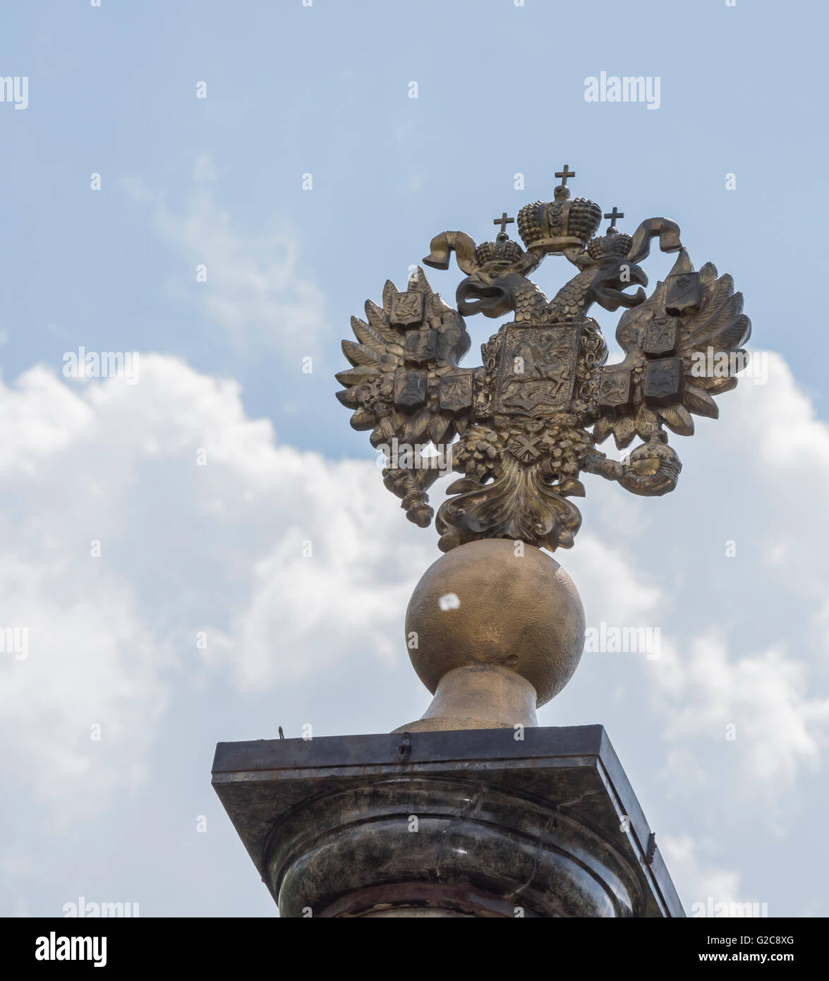 Wappen des russischen Reiches Stockfotografie Alamy