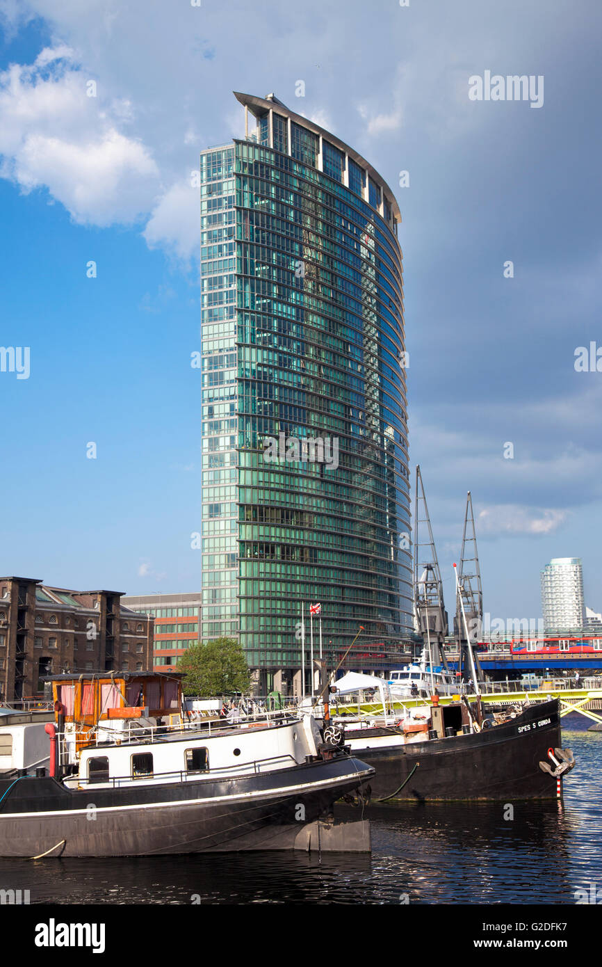 Marriott West India Quay, Canary Wharf, London, UK Stockfoto