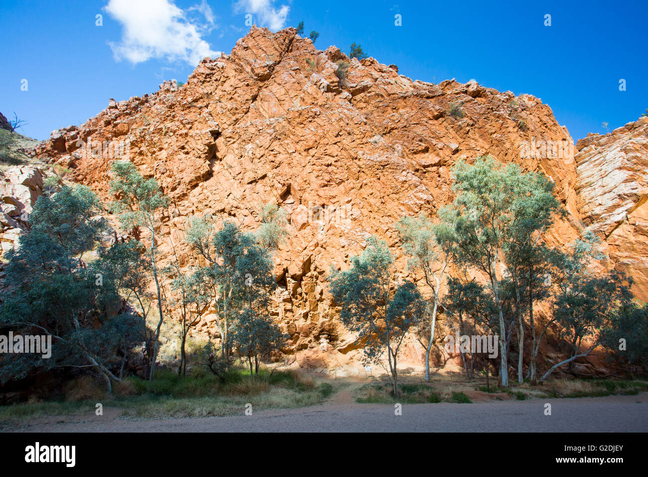 Emily Lücke Nature Reserve in der Nähe von Alice Springs, Northern Territory, Australien Stockfoto