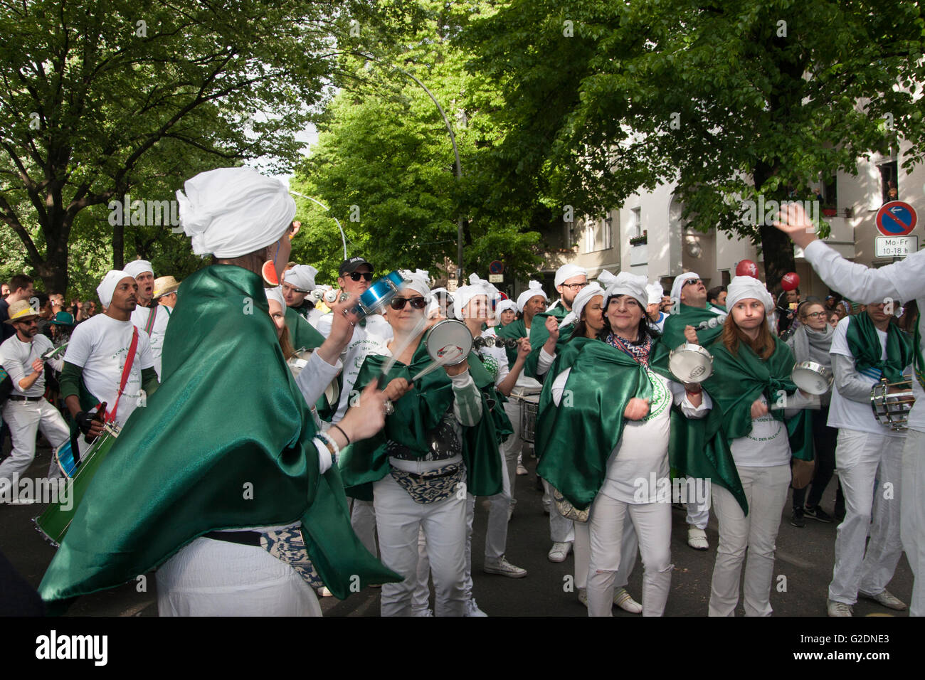 Karneval der Kulturen. Berlin, Deutschland. Stockfoto