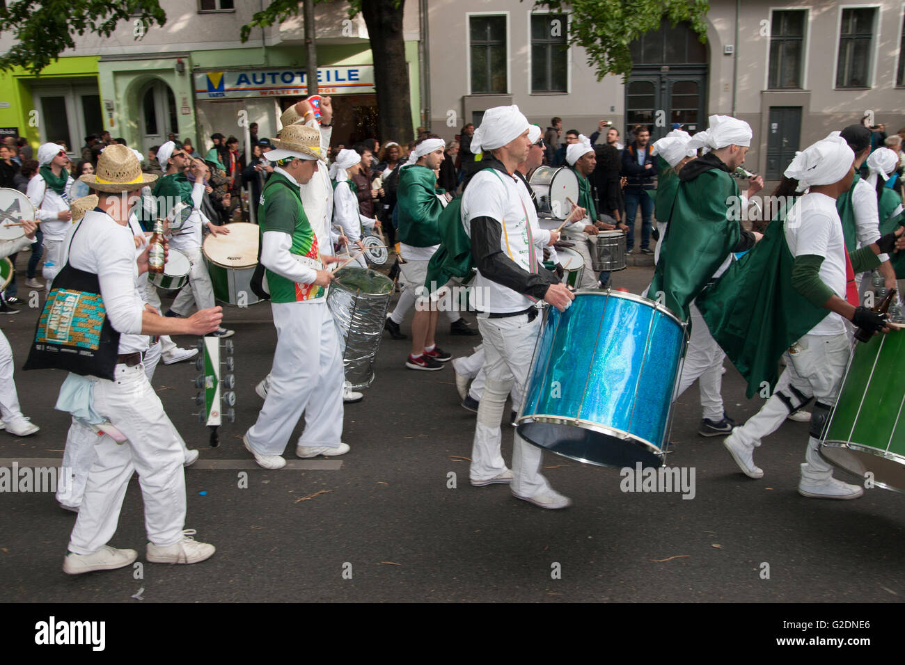 Karneval der Kulturen. Berlin, Deutschland. Stockfoto