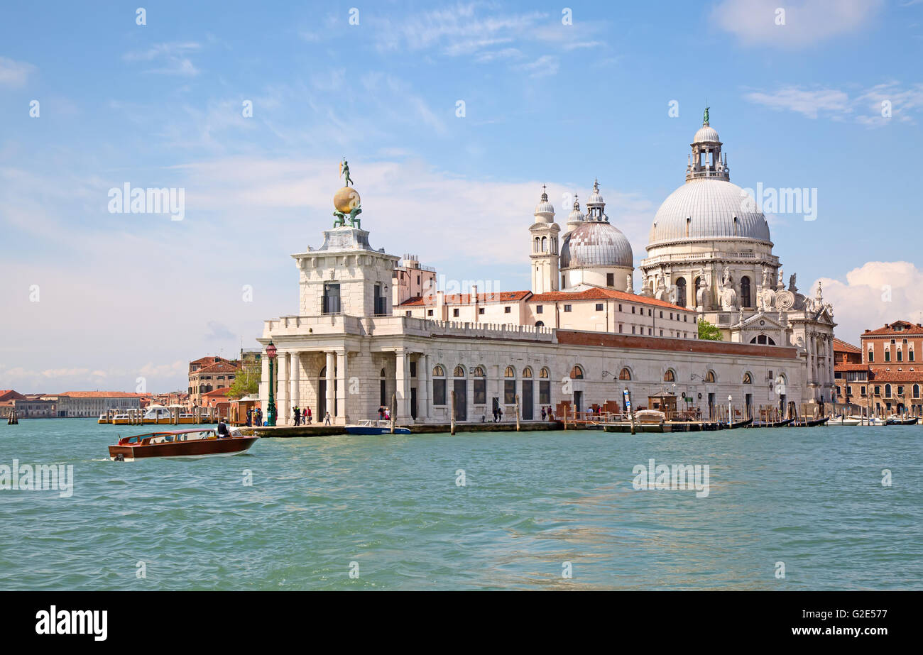 "Santa Maria della Salute" Kirche in Venedig, Italien Stockfoto