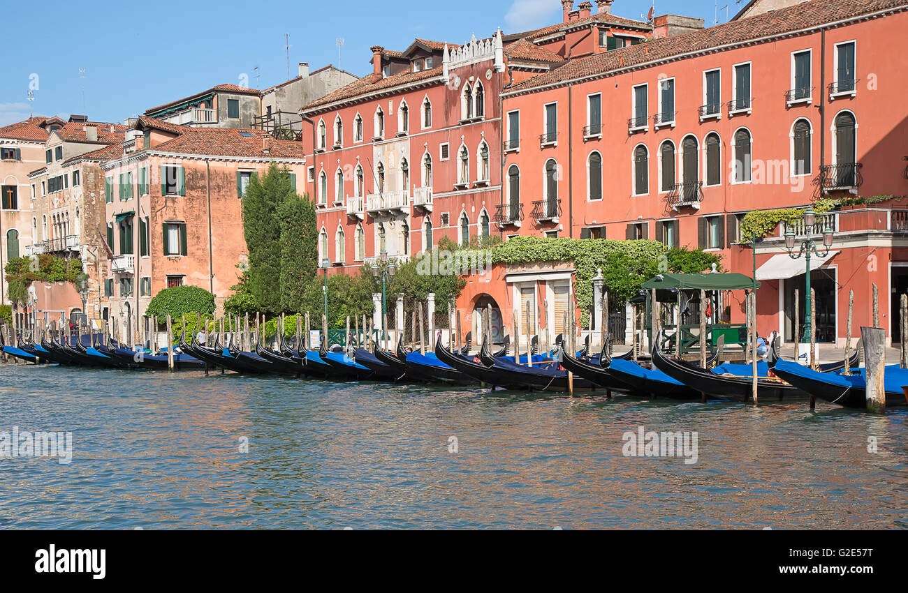 Straßen der alten Stadt Venedig, Italien Stockfoto