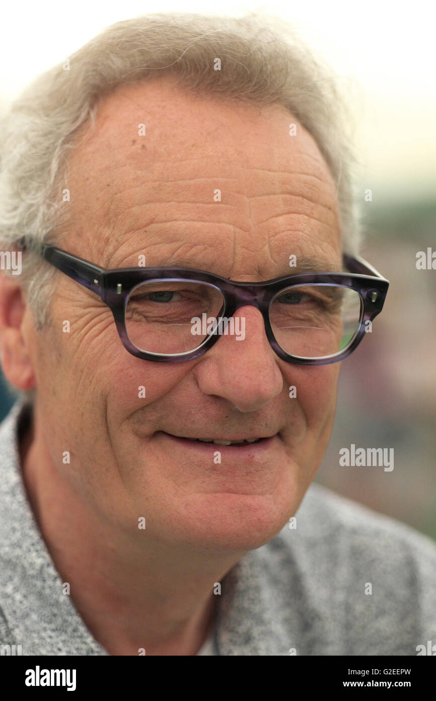 Hay-Festival, Wales, UK - Mai 2016 - Kinder Autor Jeremy Strong in der Hay Festival 2016. Stockfoto