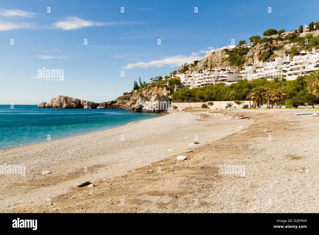 Punta De La Mona, La Herradura an der Costa Del Sol-Spanien Stockfoto