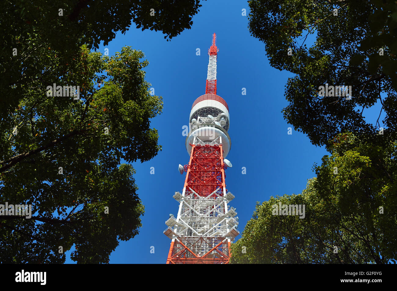 Der Tokyo Tower in Tokio, Japan Stockfoto