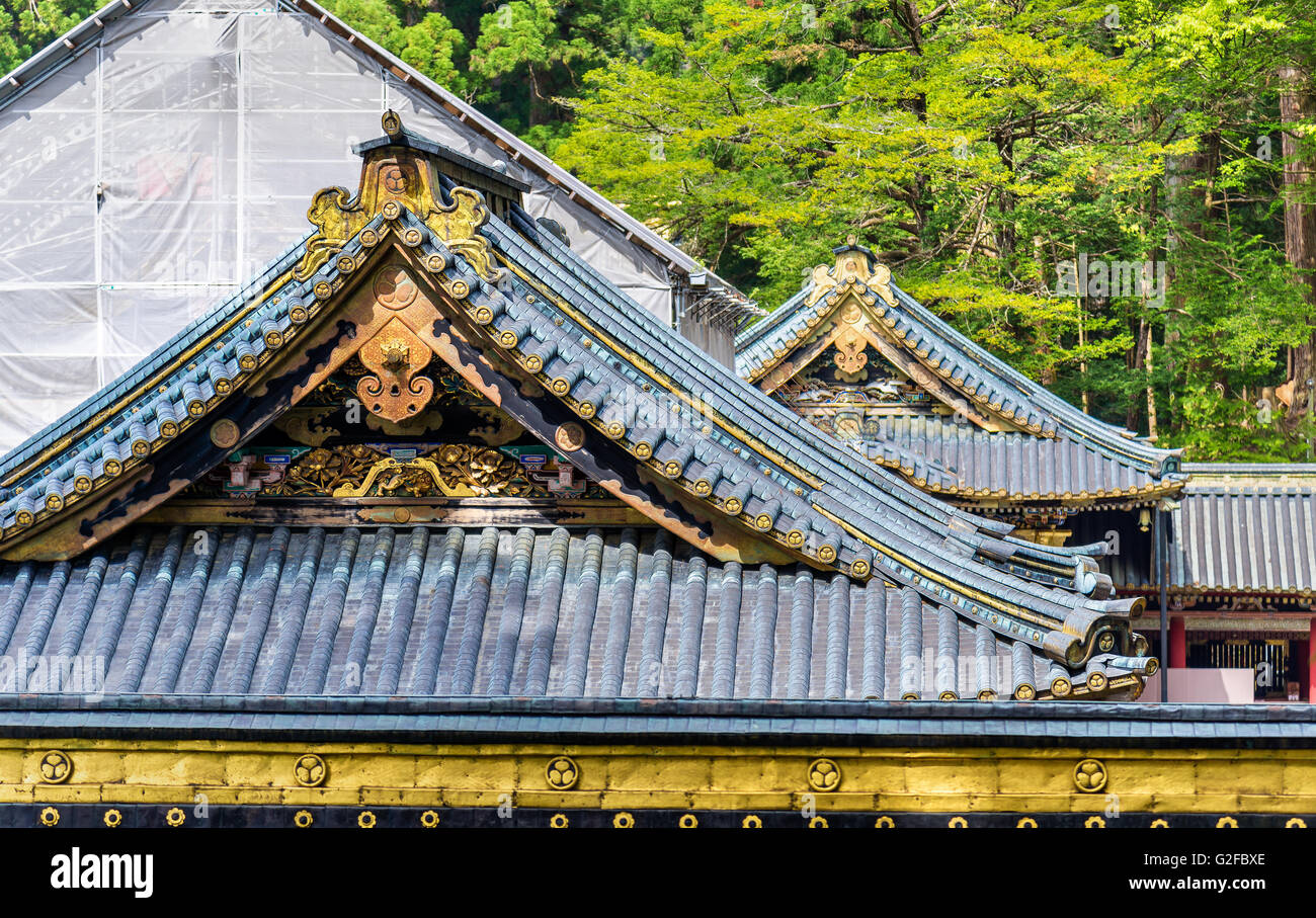 Tosho-gu, einem Shinto-Schrein in Nikko Stockfoto