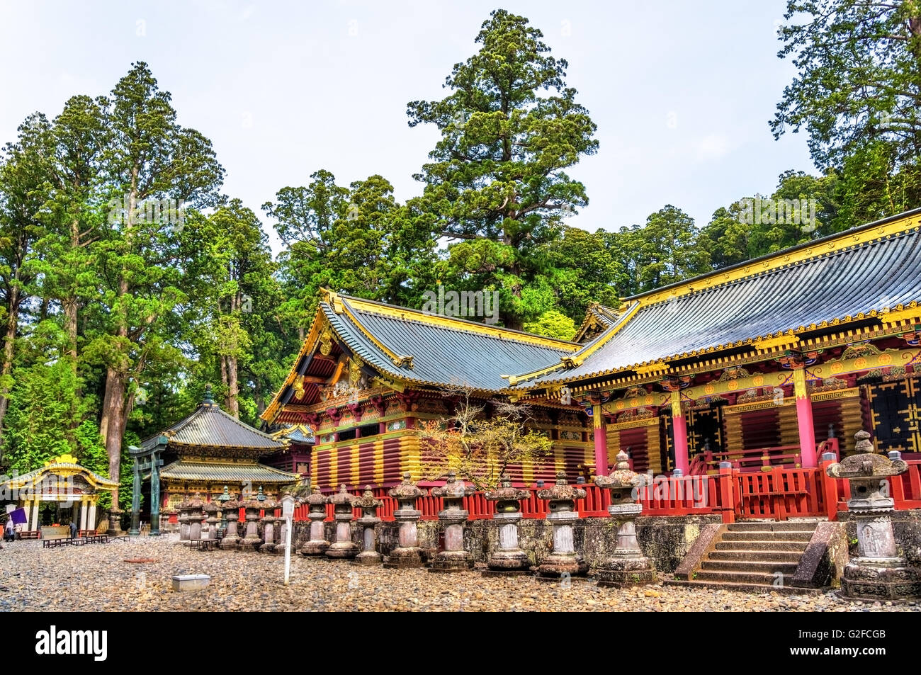 Tosho-gu, einem Shinto-Schrein in Nikko Stockfoto