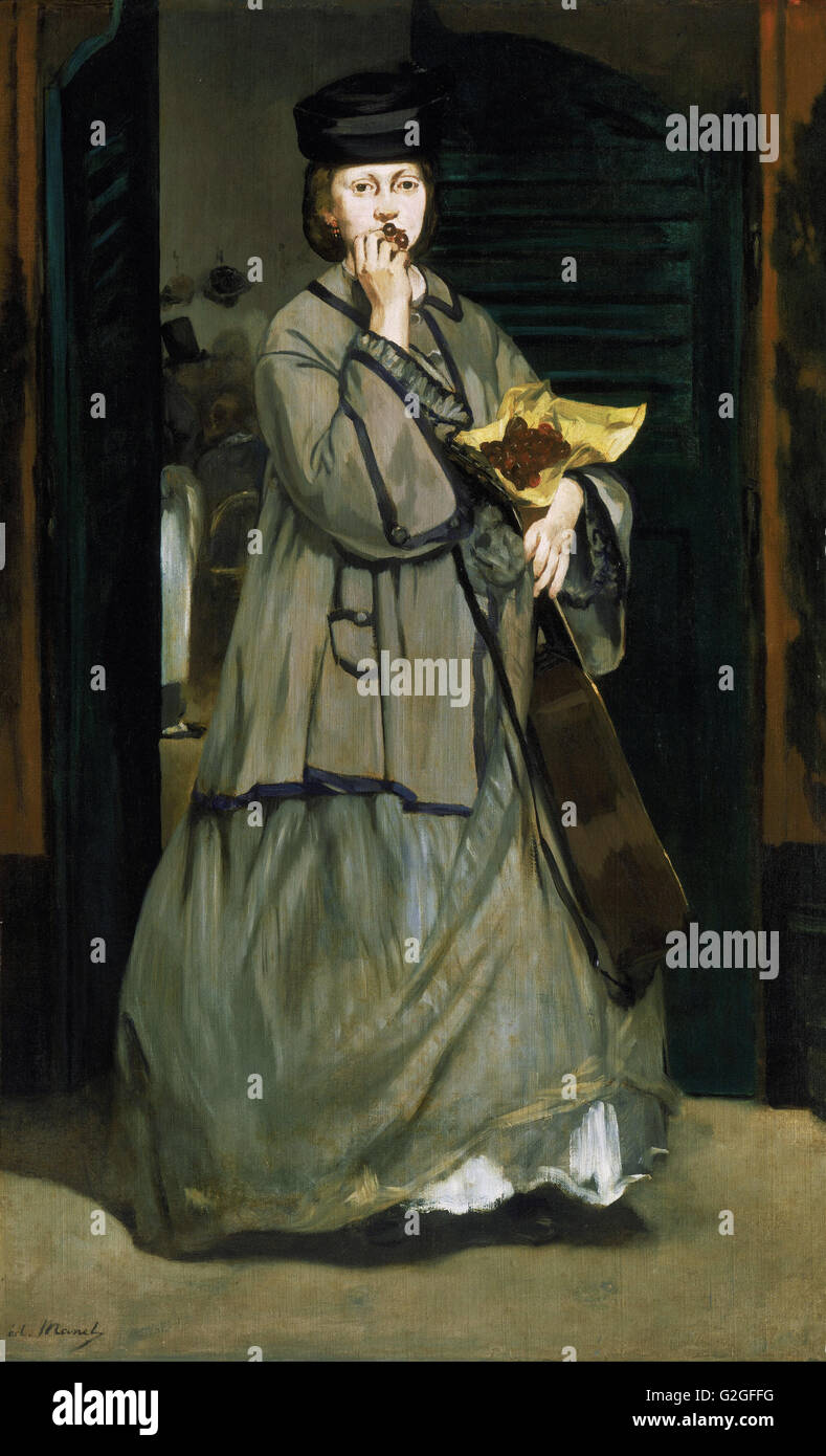 Edouard Manet - Straße Sänger - Museum of Fine Arts, Boston Stockfoto