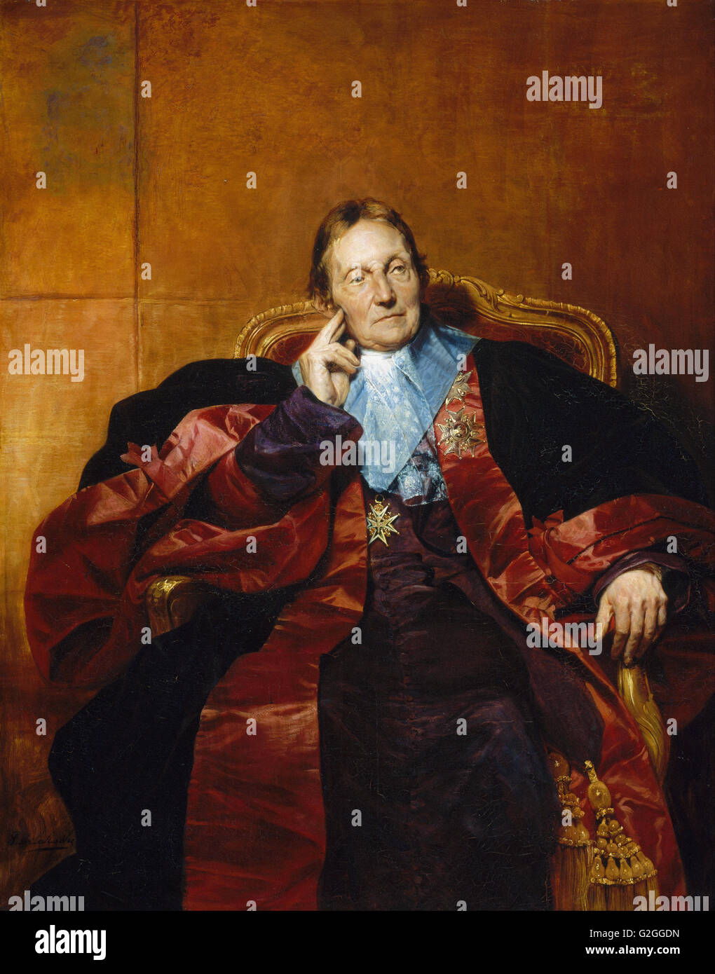 Hippolyte Delaroche - Marquis de Pastoret - Museum of Fine Arts, Boston Stockfoto