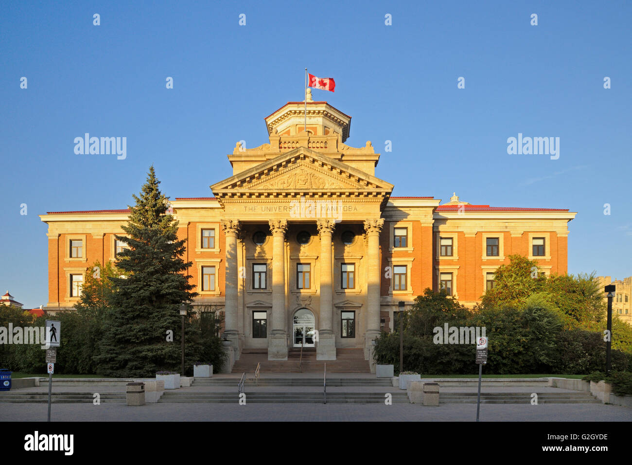 Verwaltungsgebäude - University of Manitoba Winnipeg Manitoba Kanada Stockfoto
