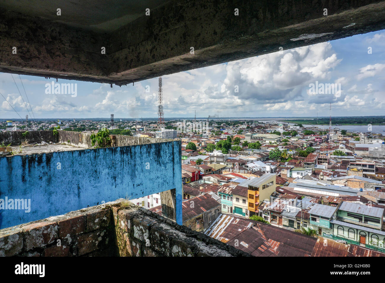 Iquitos (Hauptstadt des peruanischen Amazonas) Peru Stockfoto